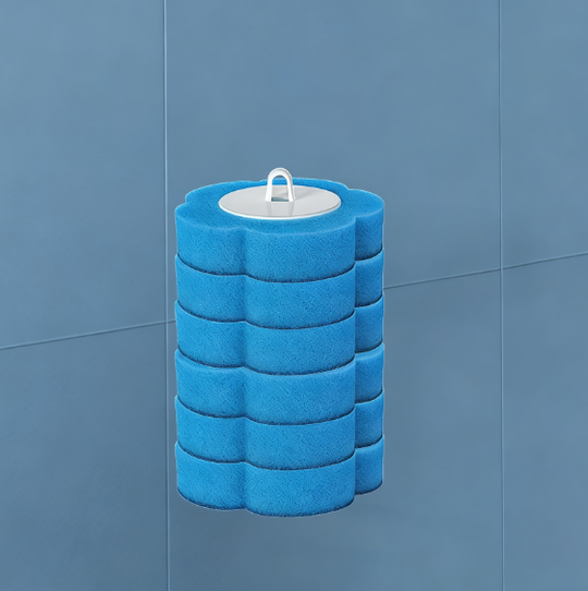 Viegli tīrāms un ērts vienreizējās lietošanas tualetes suku komplekts ar 18 suku galviņām