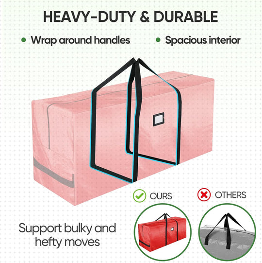 🎄 60% RABATT NU! 🎅 Slitstark vattentät förvaringspåse för julgran – lätt att bära, skyddar mot damm och fukt 🎁