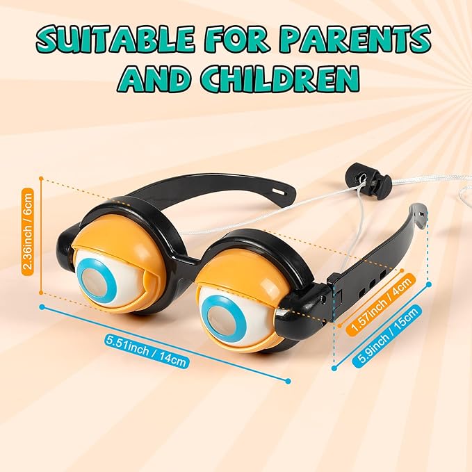 🎅 VIANOČNÝ PREDPREDAJ: 50% ZĽAVA! 🎄Bleskový výpredaj💥Zábavné okuliare s mechanizmom žmurkajúcich očí🥸