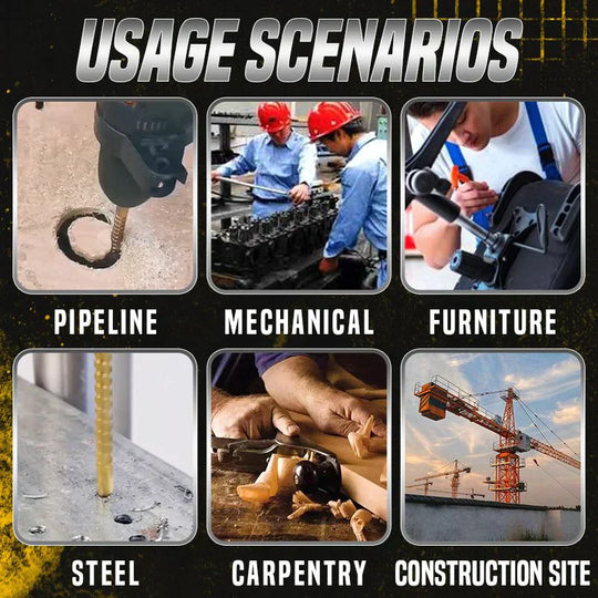 Set di punte per trapano elicoidale, accessori per utensili elettrici (6 pezzi)