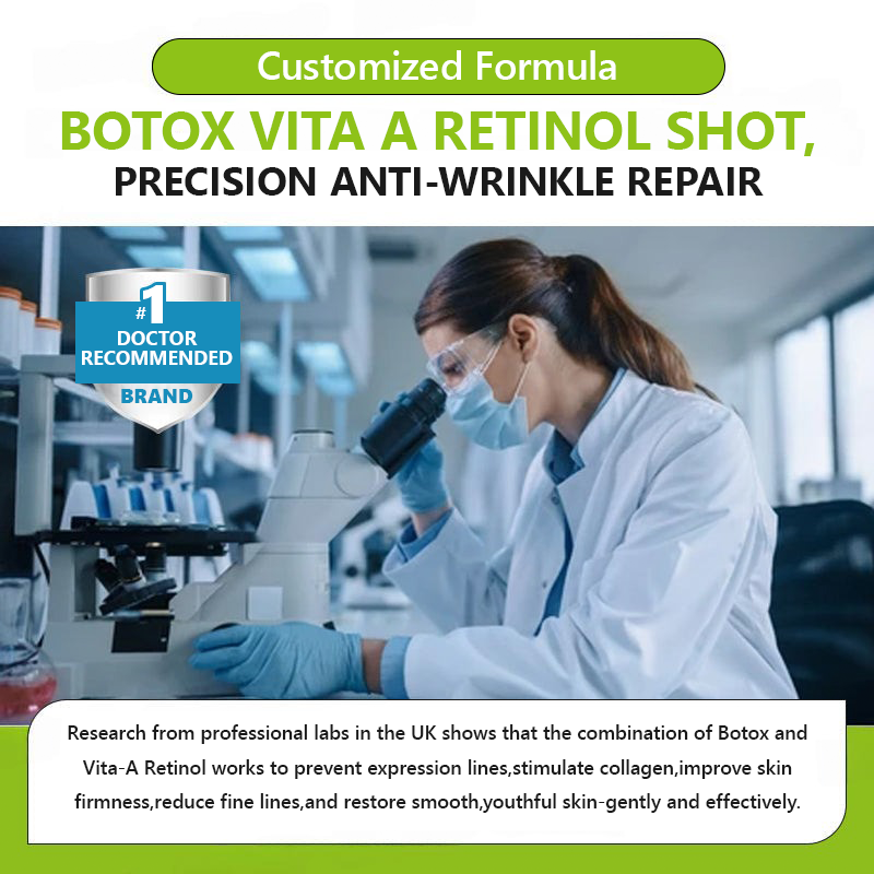 Последване👍| Възвърнете младостта на кожата си 💫STDEI® BOTOX &amp; VITA A RETINOL SHOT Крем за стягане и повдигане на бръчки