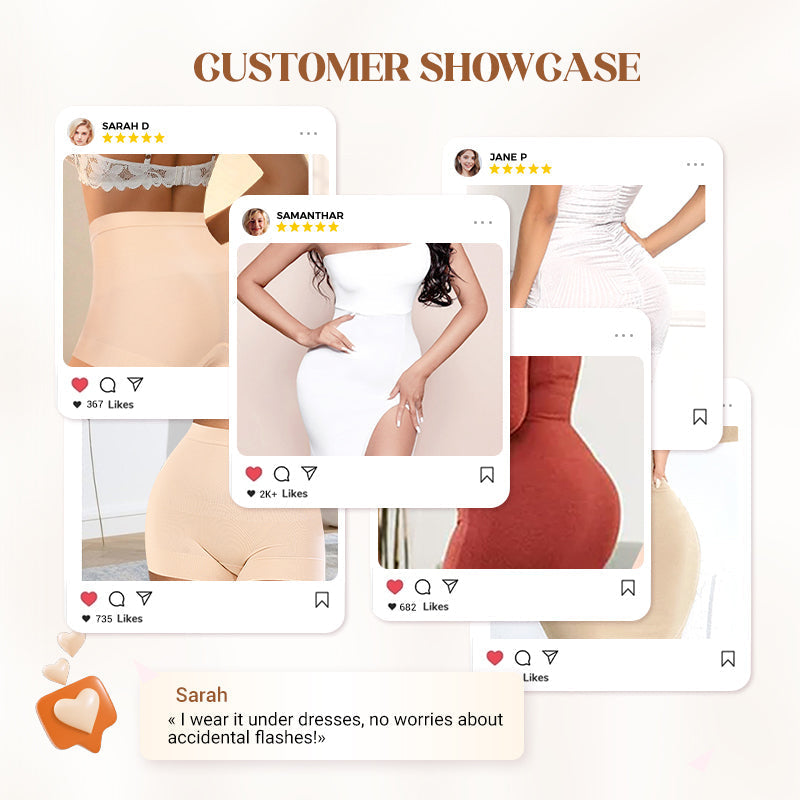 🔥Compre 1 e leve 2🔥Calcinha feminina de cintura alta em seda gelada com controle abdominal e efeito levanta bumbum