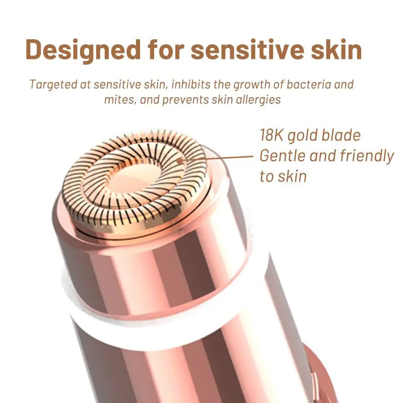2 in 1 facial & eyebrow hair trimmer for Women, Rechargeable Face Razor✨