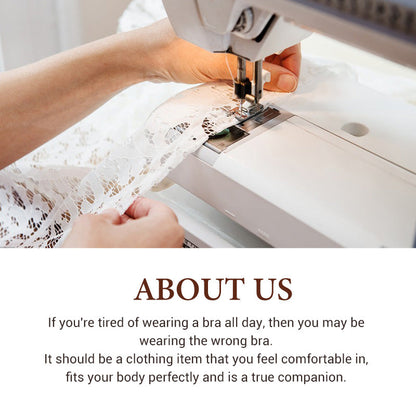 ⏳Limited time 50% discount💥Minimal lace bra with full coverage