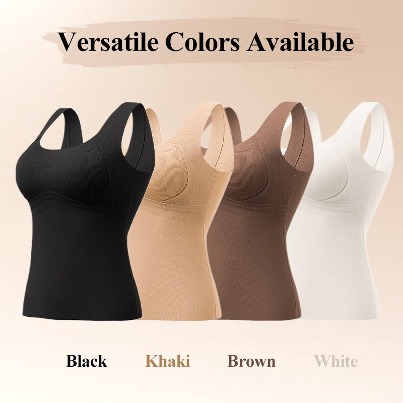 💖Black Friday Big Sale 50% OFF💖[Women’s Gift] Thickened Warm Tank Top with Shelf Bra