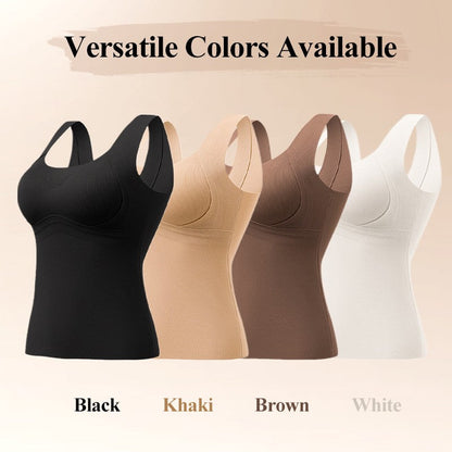 💖Black Friday Big Sale 50% OFF💖[Women’s Gift] Thickened Warm Tank Top with Shelf Bra