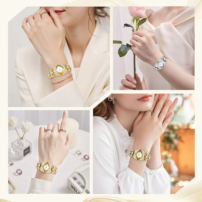 💎Women's Retro Quartz Watch with Sparkling Rhinestones✨