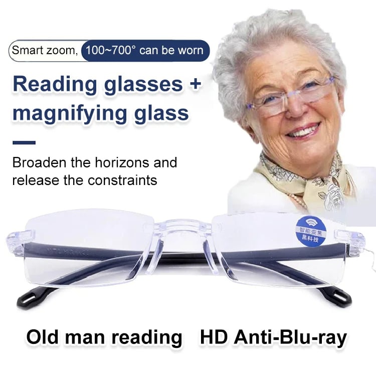 🔥Buy 1 Get 1 Free🔍👀 Zoom Near & Far | Autofocus Reader Glasses