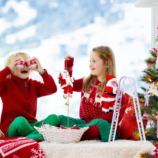 ( 🎉Promoção de Natal antecipada - 50% de desconto🎄 Corda de escalada musical do Papai Noel