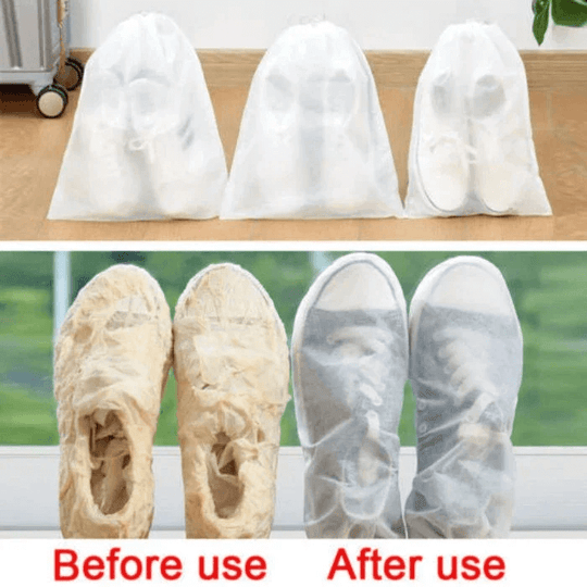 ✨Buy 2 Get 1 Free✨Reusable Drawstring Shoe Storage Bags