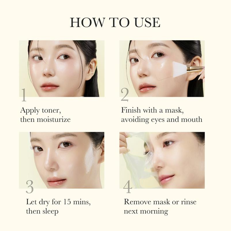 [Medicube Official] Kojic Acid Turmeric Night Wrapping Mask | Overnight Wrapping Mask, Morning Shed, Turmeric, Niacinamide, Vitamin