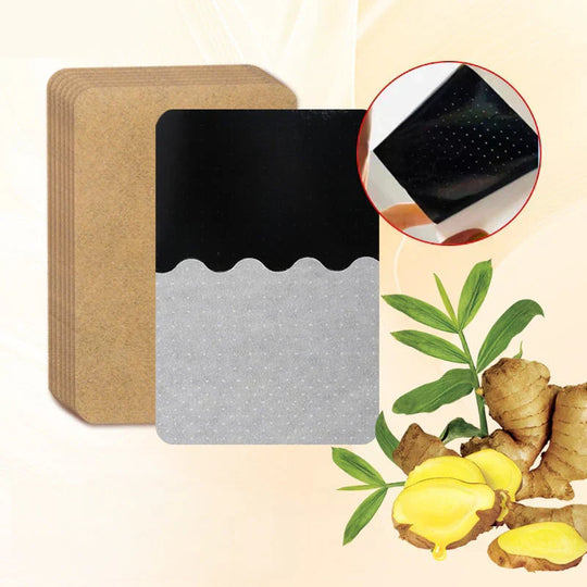 ⏳Time-Limited Sale 50% OFF⏰ Ginger Pain Relief Patches – Natural Heat Therapy for Aches & Stiffness | Stick It Where It Hurts! 💆‍♀️
