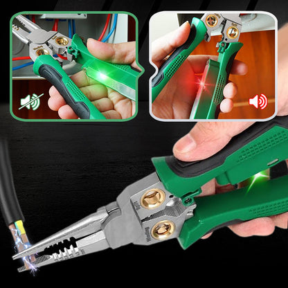 🔥8-in-1 Multi-Functional Wire Stripper Scissors With Electrical Test
