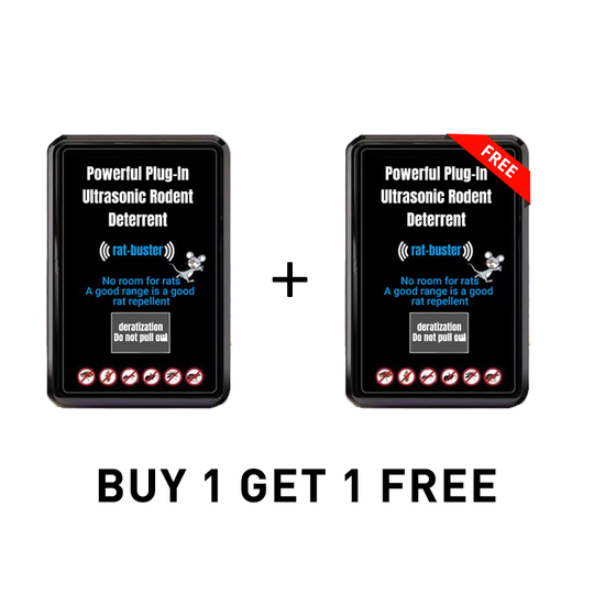 🔥BUY MORE GET MORE FREE🔥Powerful Plug-In Ultrasonic Rodent Deterrent