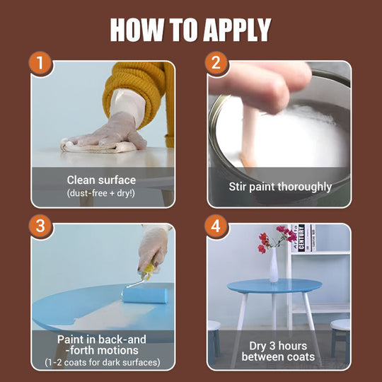 🍃Water-based Environmentally Friendly Odorless Wood Furniture Repair and Renovation Paint