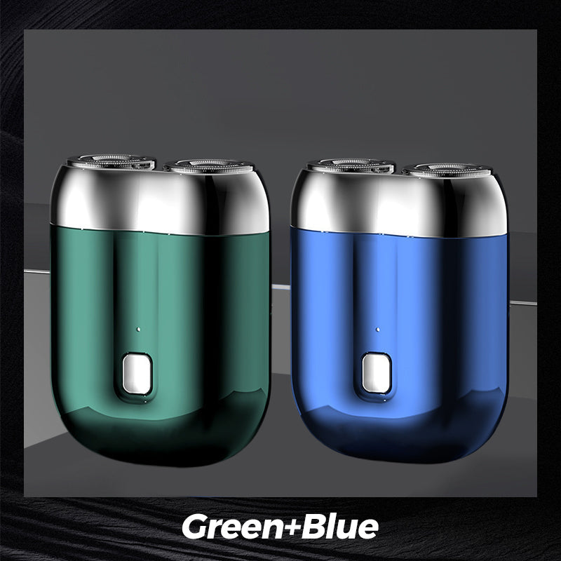 🎁Hot Sale🔋 Mini-dobbeltbarbermaskine! 0,1 mm Knive Mesh 7500 rpm motor