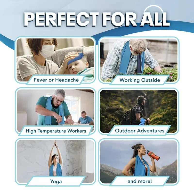 🎁 Vásároljon 1 darabot, és kap 1 ingyenes🔥nedvszívó, gyorsan száradó edzőtermi hűsítő törölközőt