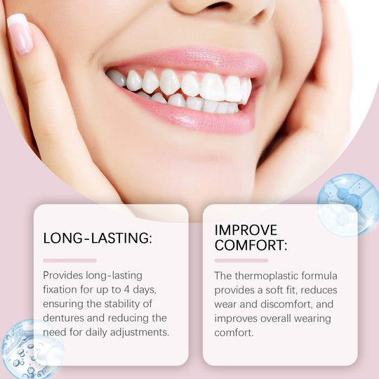 Oralhoe Denture Fixation Adhesive Fixed Dentures For Improved Comfort And Beauty Denture Fixation Adhesive