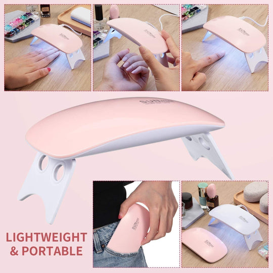 ✨One Step Nail Gel Pen🎨Free handheld mini UV nail lamp💡