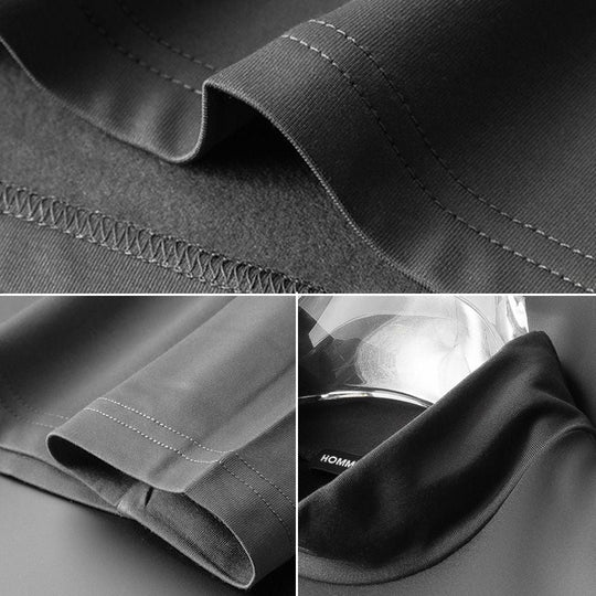 Herrtröja i Mercerized bomull Stretch varm och bekväm baslager