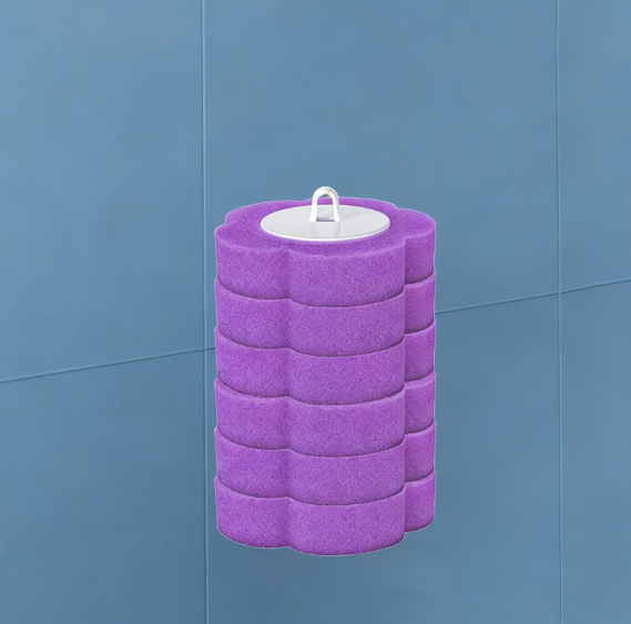 Viegli tīrāms un ērts vienreizējās lietošanas tualetes suku komplekts ar 18 suku galviņām