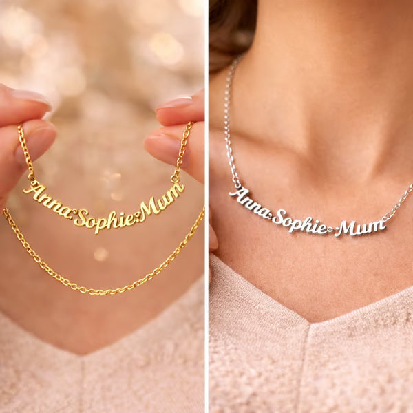 🔥Mother's Day Special Offer 50% OFF - Personalized Multi-Name Necklace
