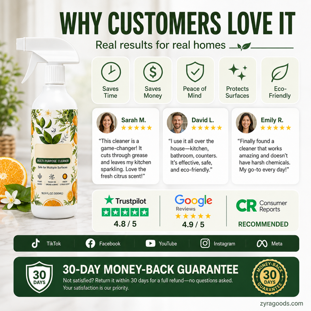 Powerful All-Purpose Cleaner Spray