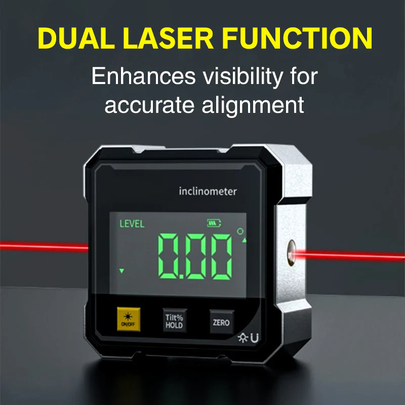 🏆Limited time 50% discount🔧Pousbo® Mini LCD Digital Inclinometer Angle Gauge✨