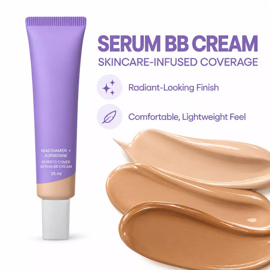 💜BUY 1 GET 1 FREE💜 M Perfect Cover Serum BB Cream (35ml) - Bifida Ferment Lysate Serum-Infused BB Cream