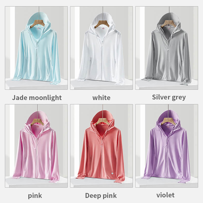 🎁Hot Sale 49% OFF⏳Detachable Large Brim UPF50+ Ice Silk Sunscreen Clothing