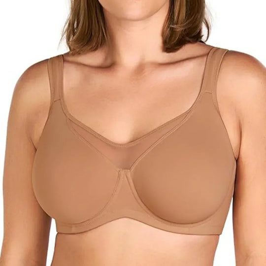 Comfort Cooling Minimiser Bra Full Coverage Underwired Seamless T-Shirt Bra