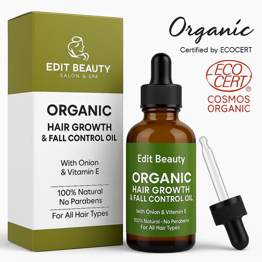  Edit Beauty Hair Fall Repair & Growth Elixir Oil – Herstelt dikte en vitaliteit | Versterk kracht | Bevorder gezonder en glanzend haar in 21 dagen