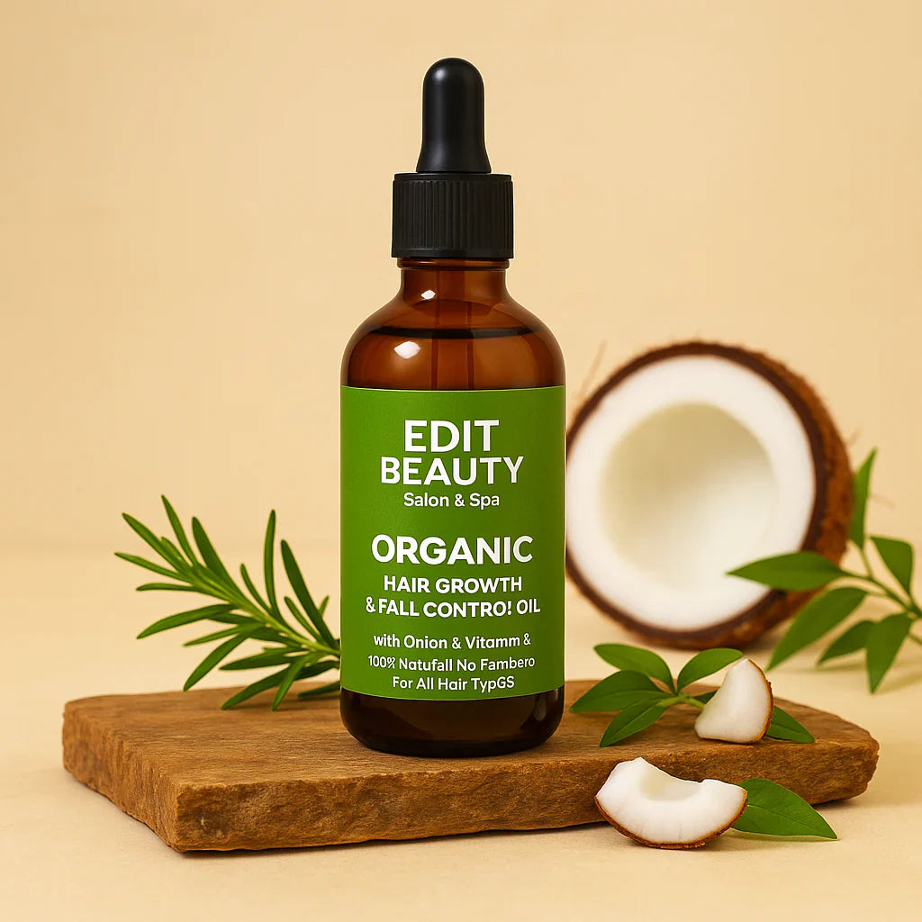  Edit Beauty Hair Fall Repair & Growth Elixir Oil – Herstelt dikte en vitaliteit | Versterk kracht | Bevorder gezonder en glanzend haar in 21 dagen