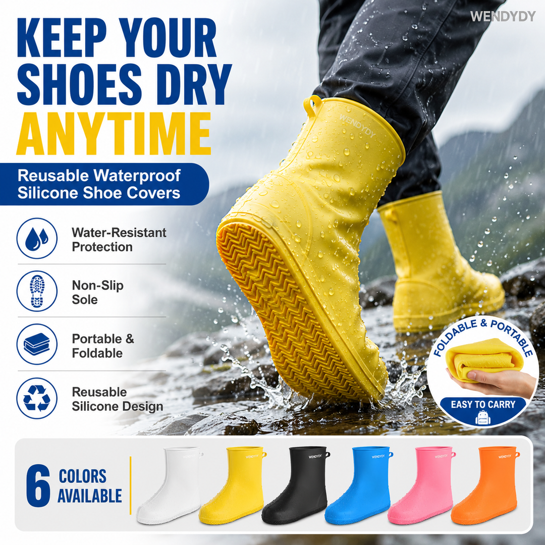 🏆 Last Day 50% OFF !! 🔥 Buy more save more 🎁 Thick Wear-Resistant Waterproof Shoe Cover