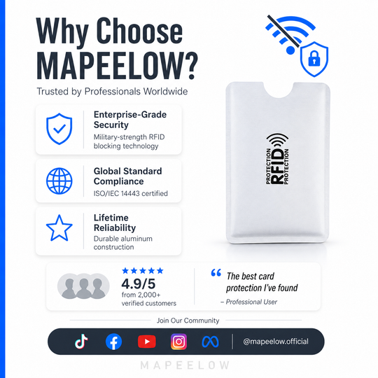 🥳EXCEPTIONAL OFFER 2026🥳Over 50,000 sold!🔒 Credit card cases with RFID protection