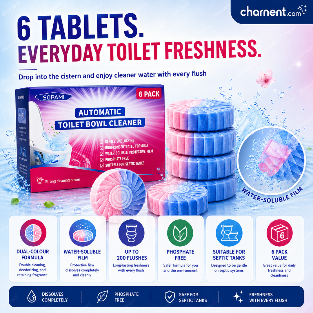 ⏳Today Only: 50% Off⏰Dual-Color Toilet Cleaning Agent