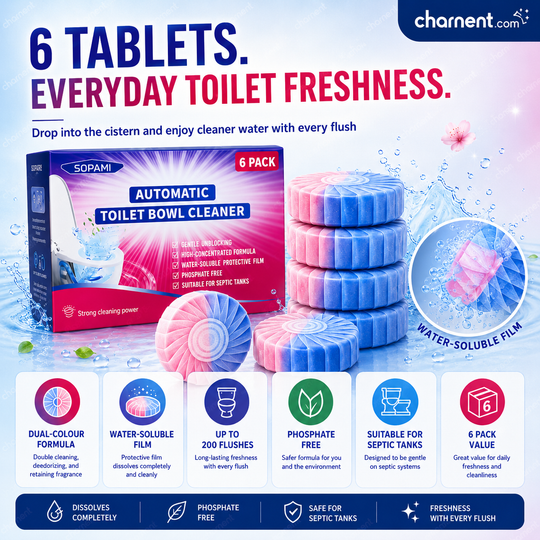 ⏳Today Only: 50% Off⏰Dual-Color Toilet Cleaning Agent