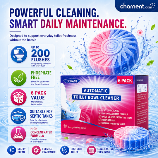 ⏳Today Only: 50% Off⏰Dual-Color Toilet Cleaning Agent