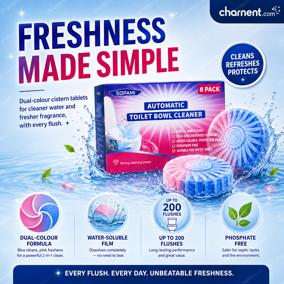 ⏳Today Only: 50% Off⏰Dual-Color Toilet Cleaning Agent