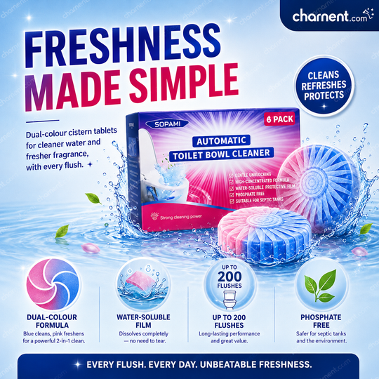 ⏳Today Only: 50% Off⏰Dual-Color Toilet Cleaning Agent
