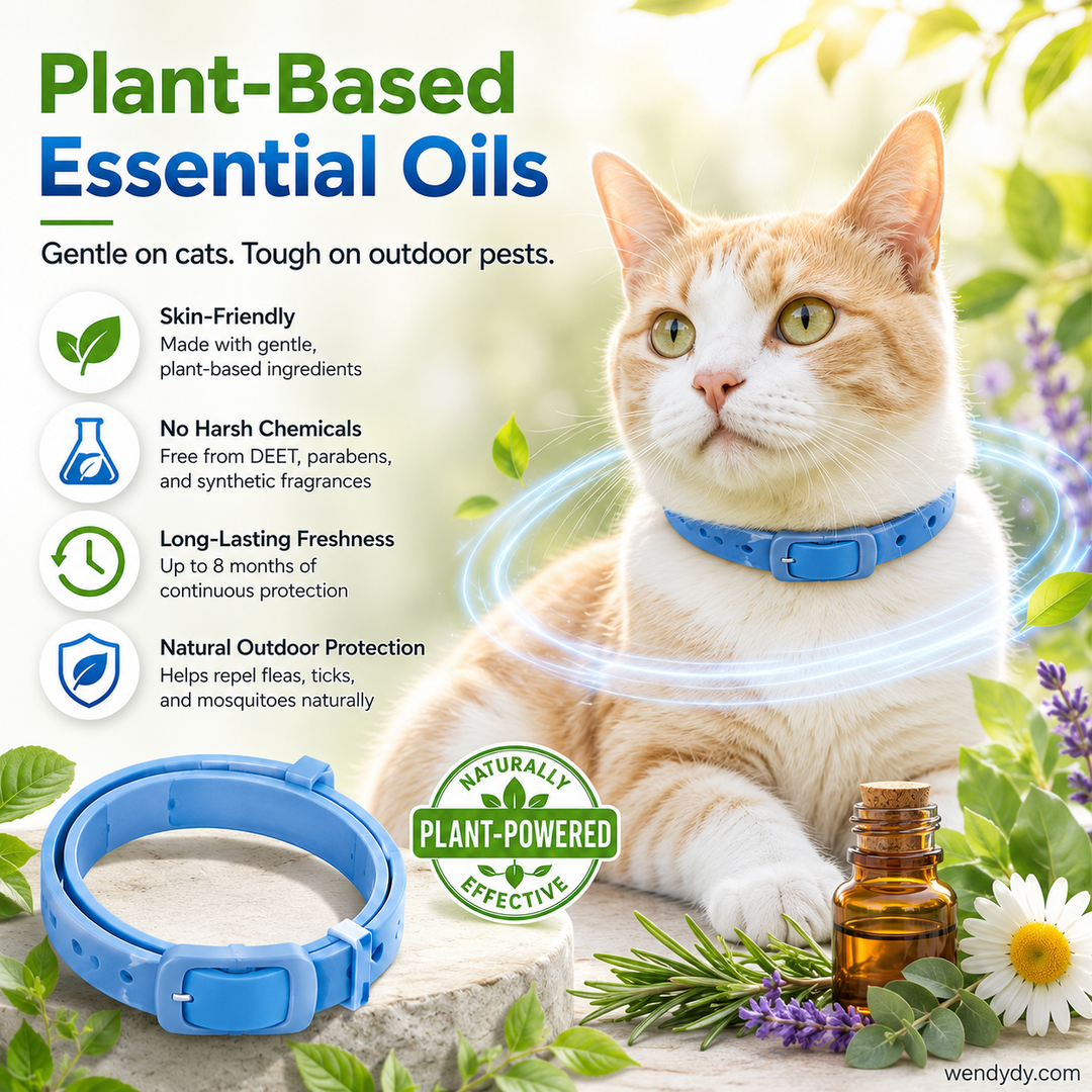 🐾Natural Essential Oil Pet Pest Repellent Collar