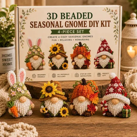 🏆🔥2026 New Arrivals 🧵✨Petite 3D Beaded Animal Craft Kit
