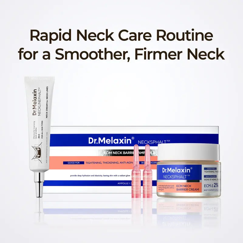 [Dr.Melaxin Official] Perfect Neck Wrinkle Care Set Neck Firming Skin Care Set Neck cream Korean Cosmetics