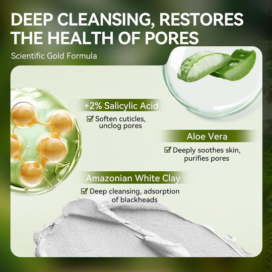 LANBENA 2.0 Dissolvant de points noirs, bandes de pores de plantes de nez, masque pelable nettoyant en profondeur 【60 pièces】