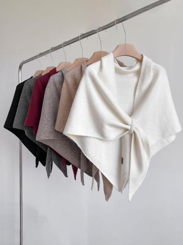 Last Day Promotion - 50% OFF💖Women's Solid-Color Cashmere Scarf, Your Everyday Touch of Elegance!🍂