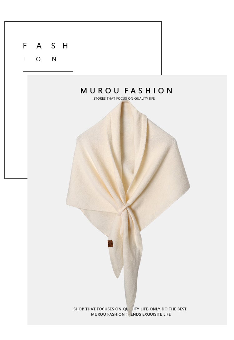 Last Day Promotion - 50% OFF💖Women's Solid-Color Cashmere Scarf, Your Everyday Touch of Elegance!🍂