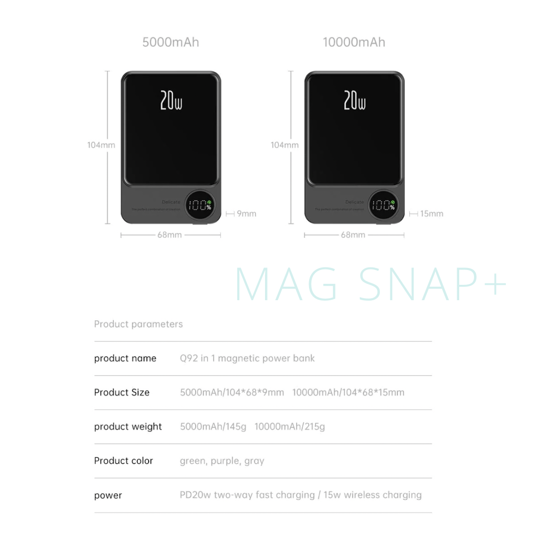 Magsafe Power Bank Magnetic✅Free Shipping✈️