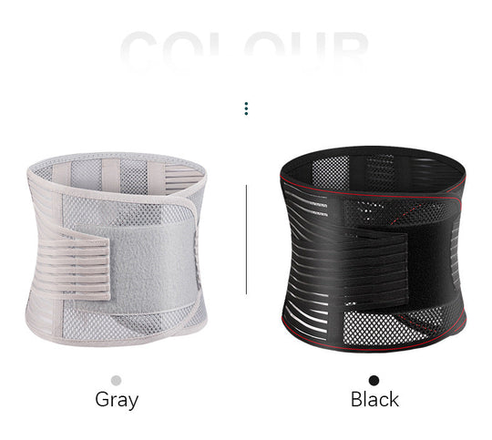 🔥Caring for your lumbar spine🎁🎄Heat-pressed Mesh Breathable Steel Plate Support Waist Protector