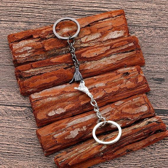 “Pinky Promise” Matching Couple Keychains