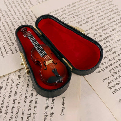 🎅Christmas Special Offer🎁Playable Tiny Violin Figurine